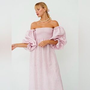 Sleeper, Atlanta Linen dress